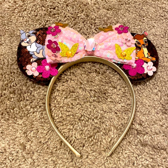 Custom Disney, Bambi and Thumper Mickey ears - Picture 1 of 3